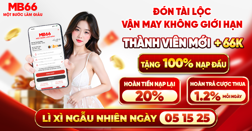 Banner khuyến mãi sòng bạc